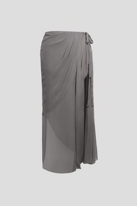 STONE WRAP SKIRT