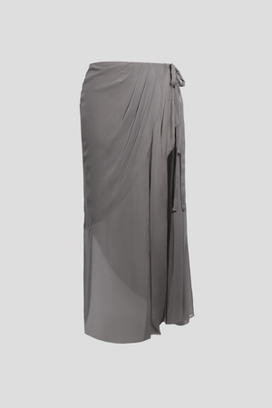 STONE WRAP SKIRT