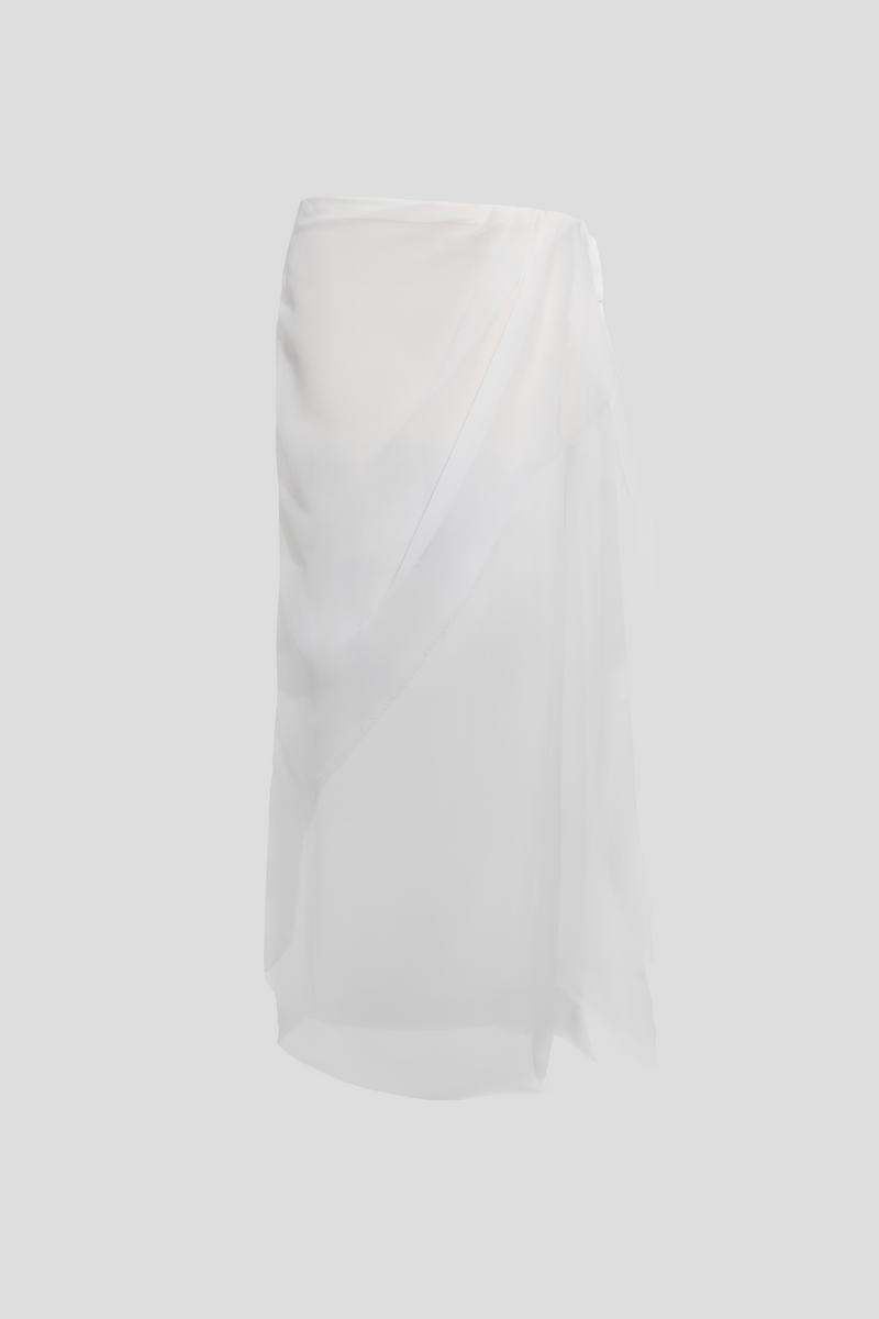 DOVE WRAP SKIRT