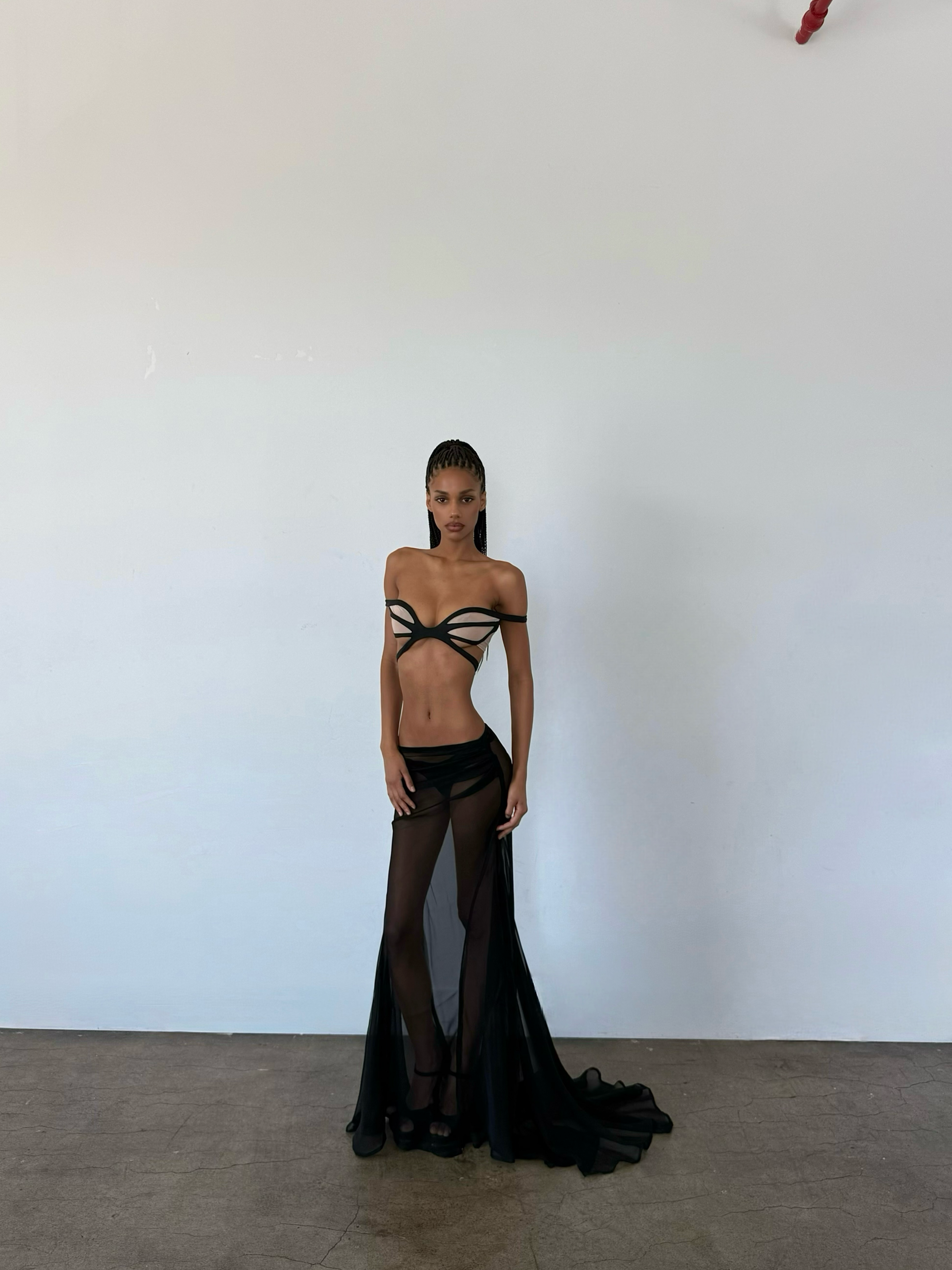 the vela bra by unnamed, limited handmade capsule piece
