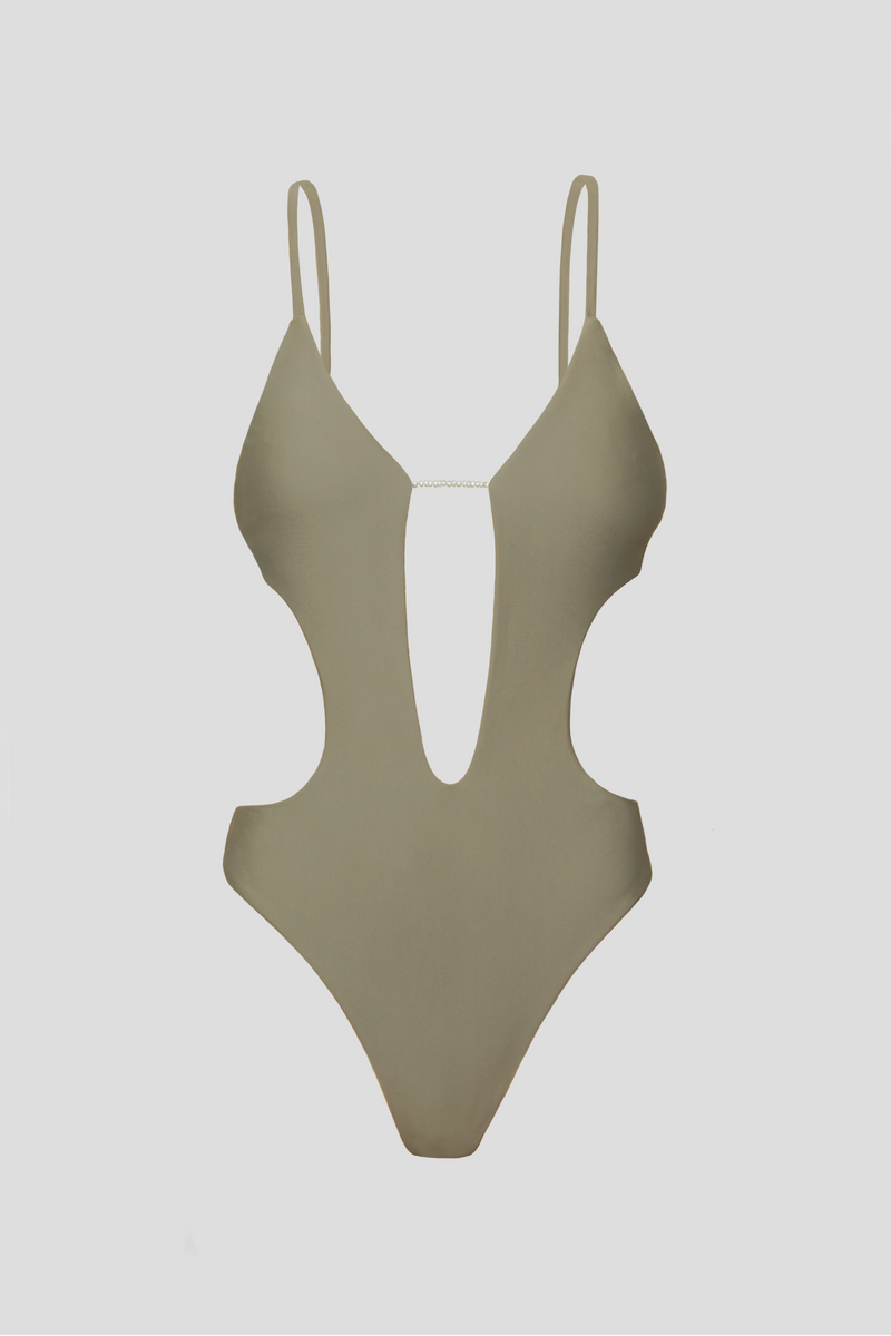 WET SAND ONE PIECE SWIMSUIT
