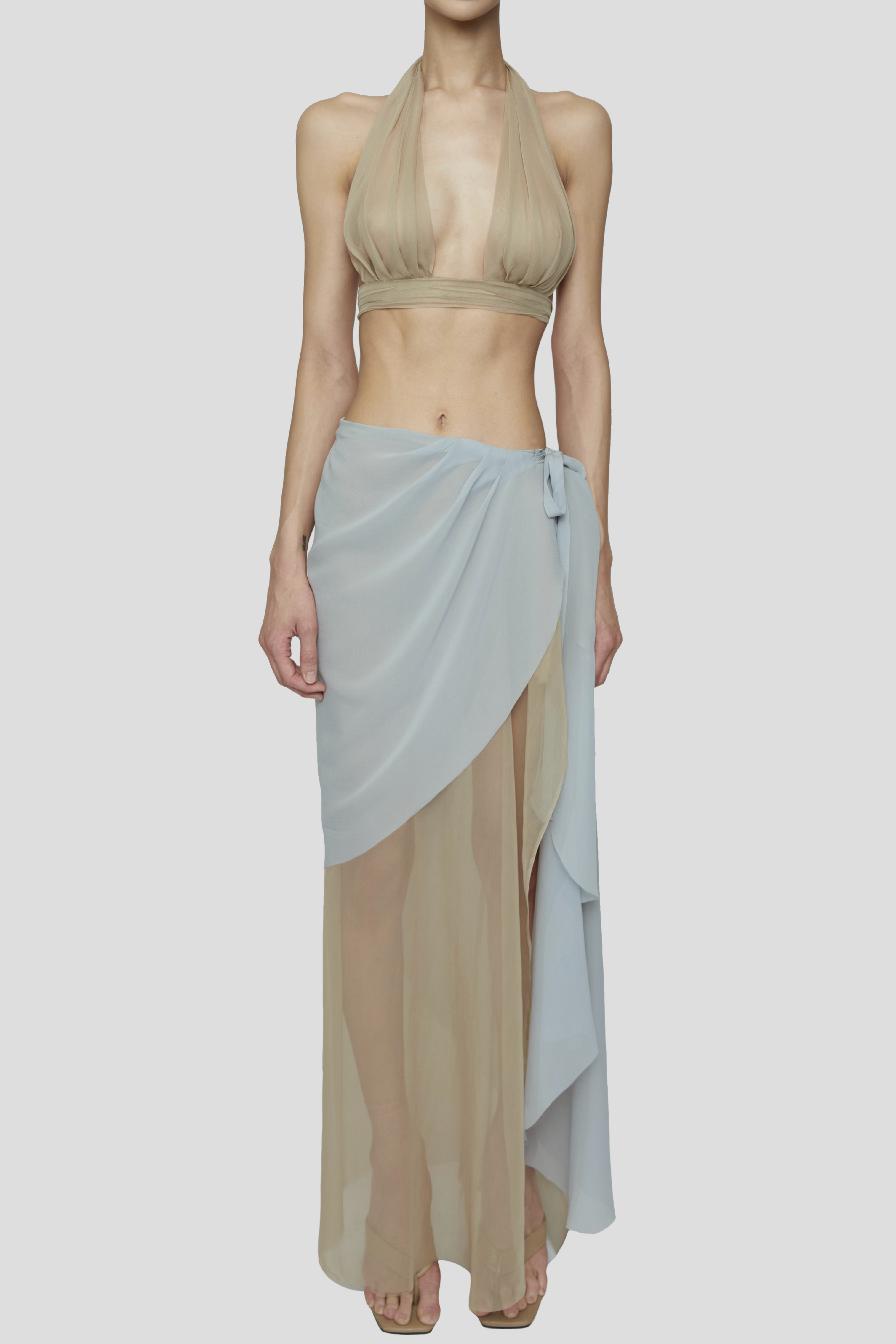 【 Swimcity 】Lost angel silk wrap skirt Lost angel silky wrap skirt (iv) : SWIMCITY WORLDWIDE