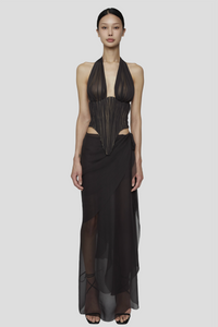 ASHEN AERIS WRAP SKIRT