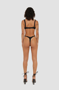 NOIR LAGOON SWIMSUIT TOP