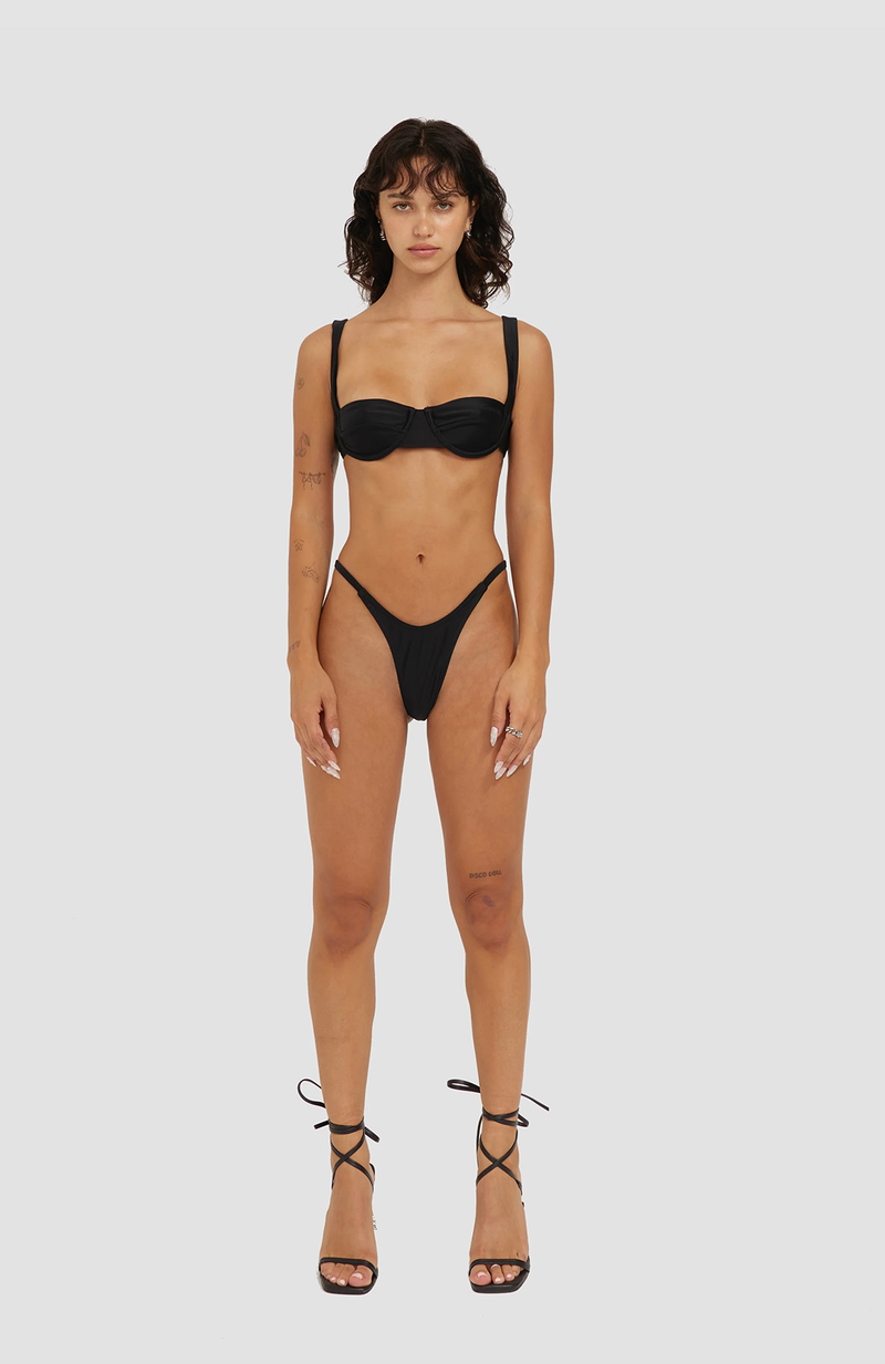 NOIR LAGOON SWIMSUIT TOP