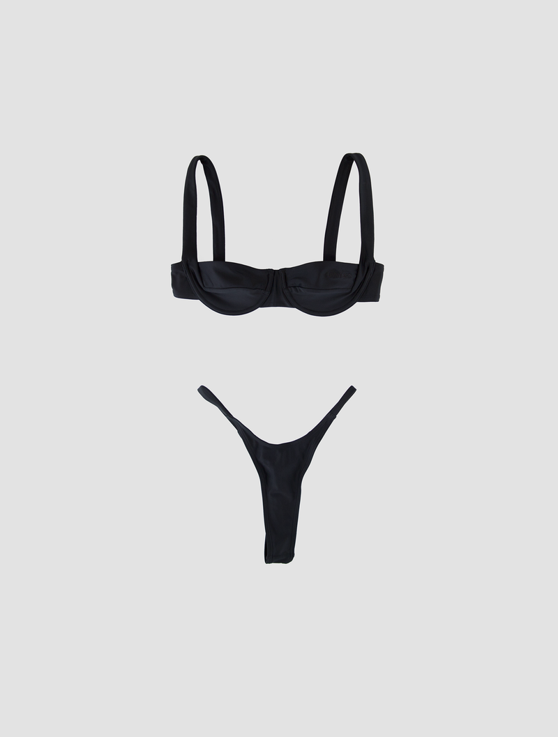 NOIR LAGOON SWIMSUIT TOP